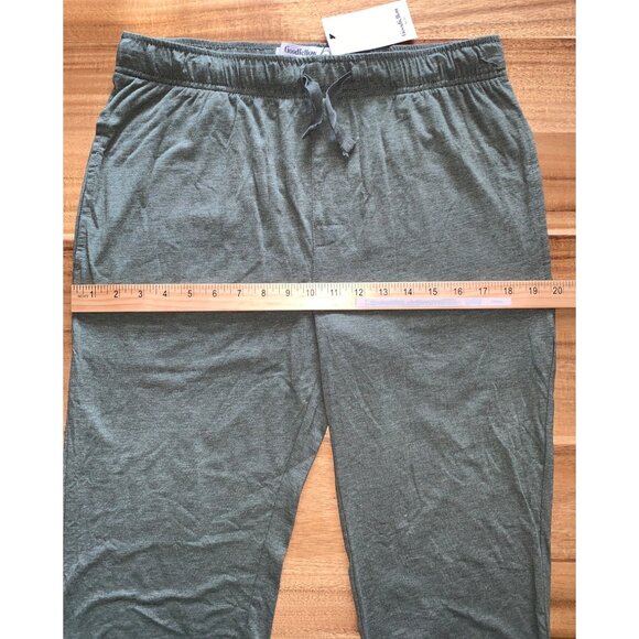 Goodfellow & Co Mens Green Jogger Pants With Two Side Pockets Stretch Medium - Picture 8 of 14